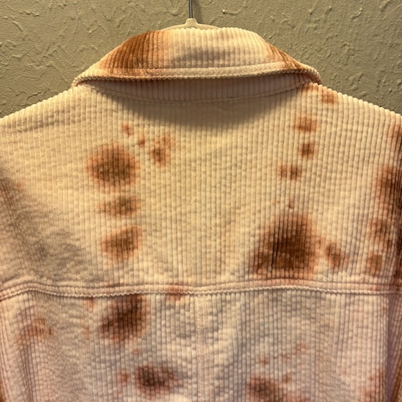 143 Story Corduroy Shacket Shirt Boutique Button Up Long Sleeve Size Small NWT - Picture 8 of 8